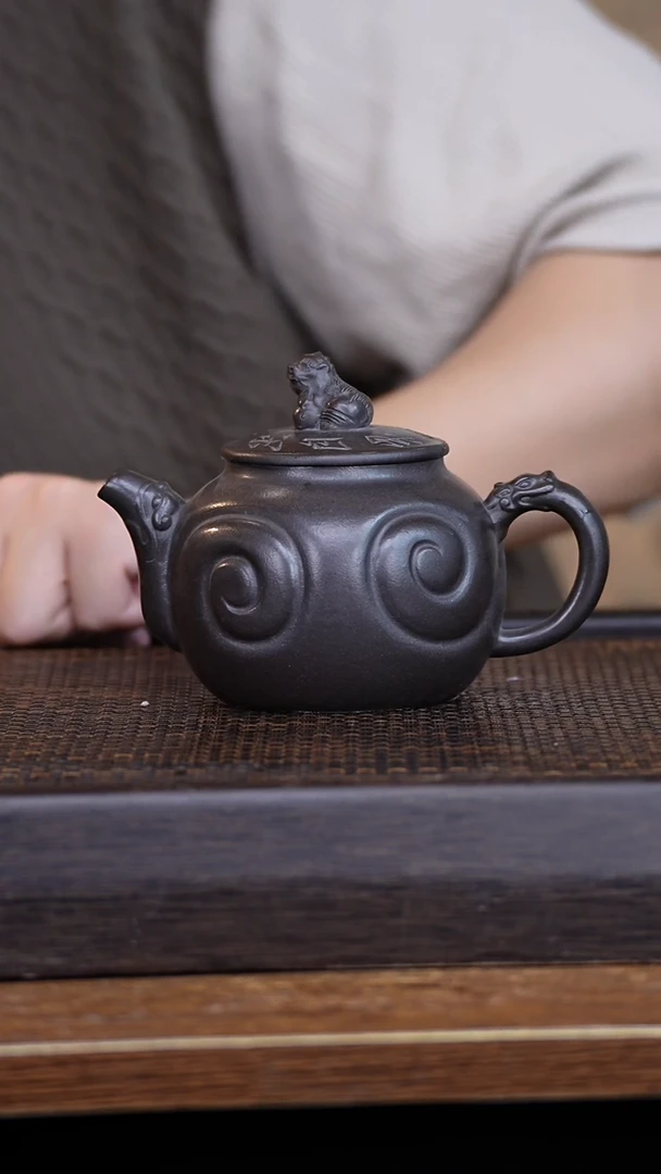 茶壶紫砂宜兴手工原矿紫砂壶001