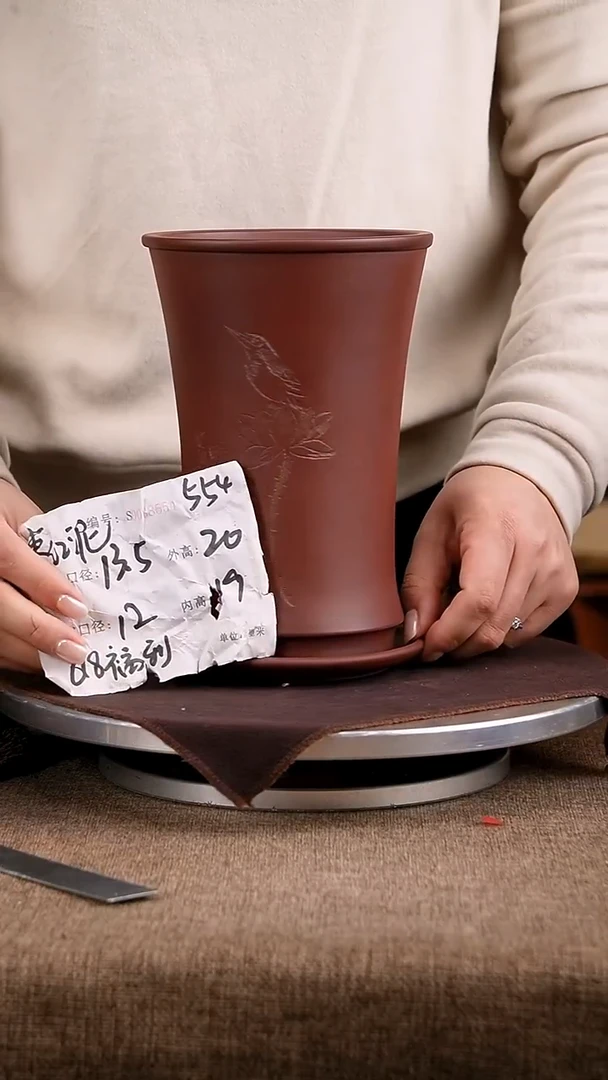 紫砂花盆花卉工艺554+z