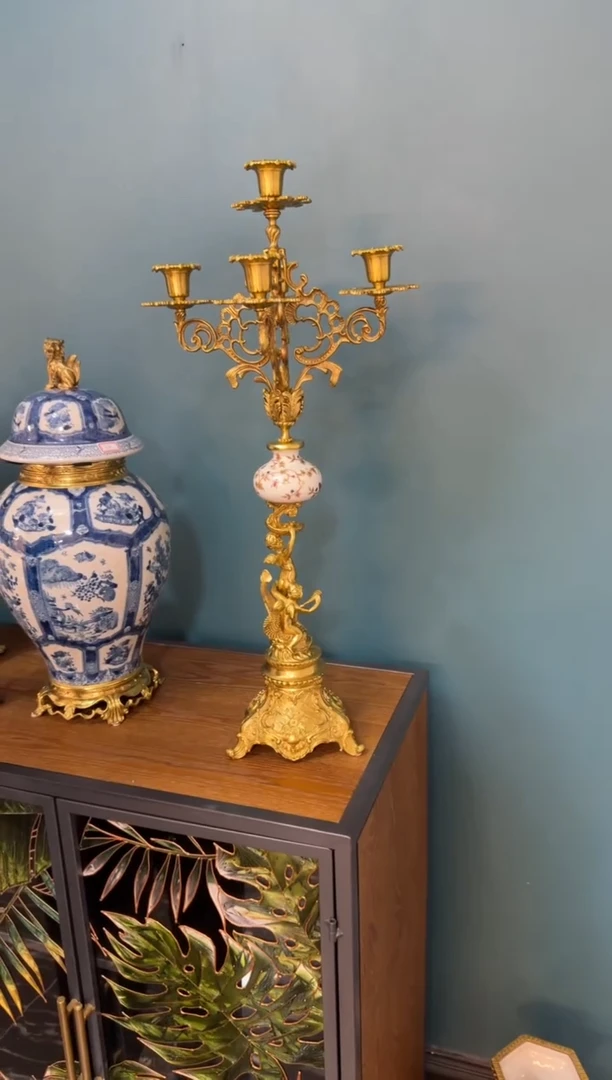 黄铜黛姿家居装饰品摆件