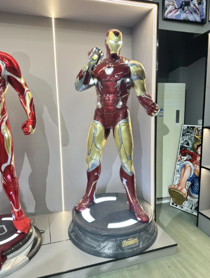 钢铁侠MK85 1:1高配遥控发光树脂雕像手办潮玩