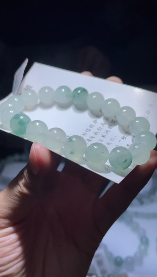 未镶嵌定制翡翠翡翠手串