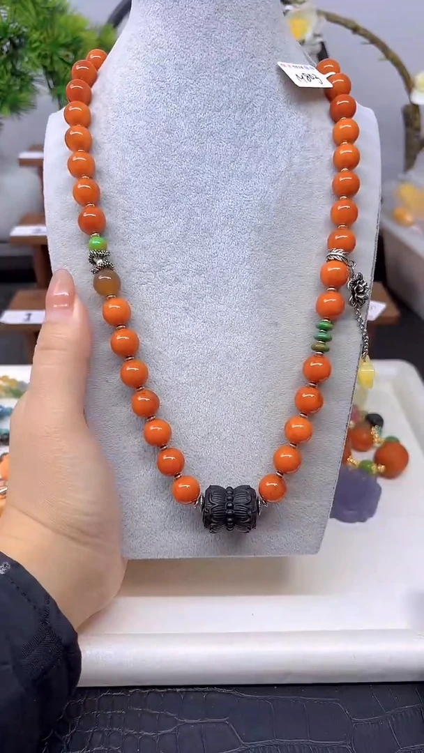 蜜蜡颈饰未镶嵌M803