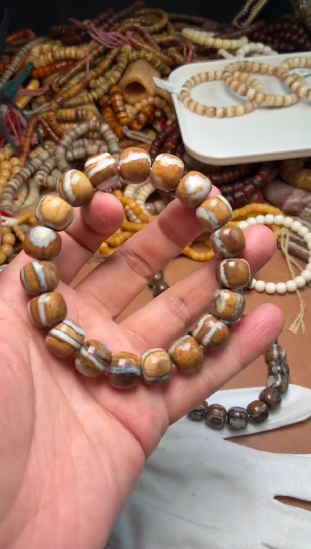 吊坠猛犸象牙啊**叉杂件299-猛犸臼齿单圈