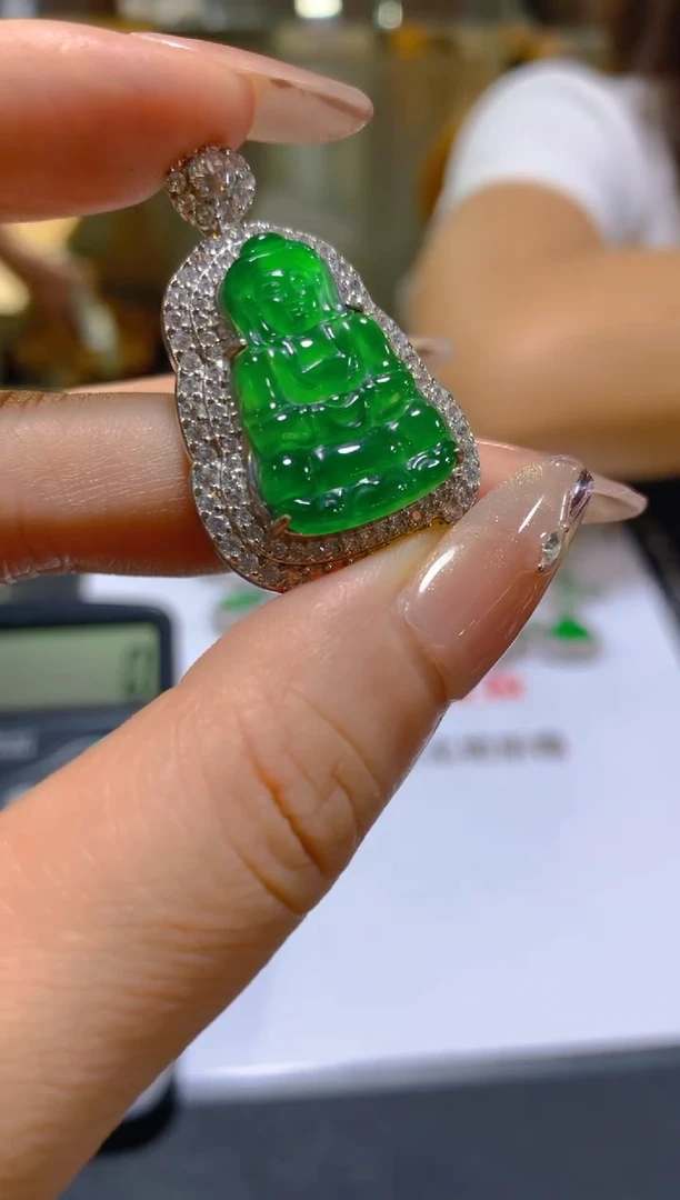 未镶嵌手链翡翠多样性发一