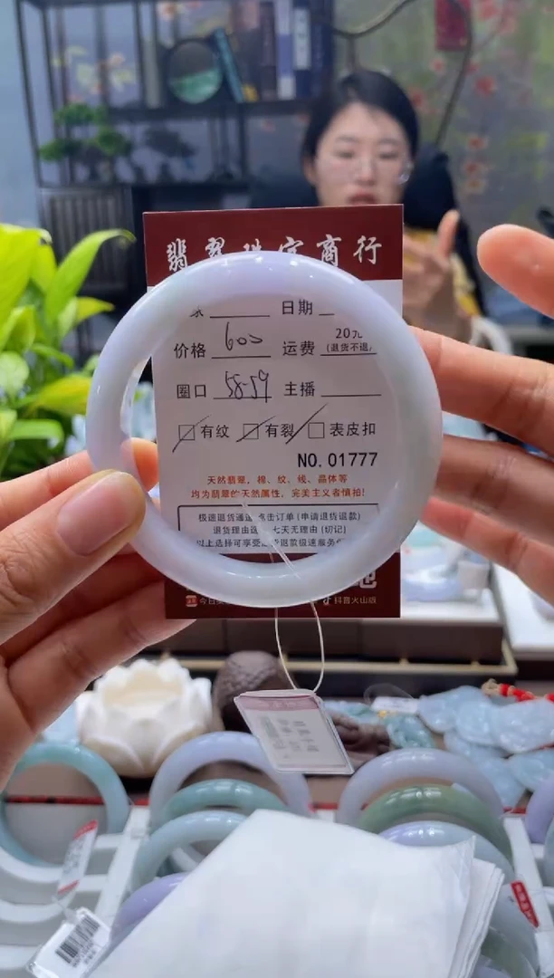 未镶嵌手镯翡翠1777