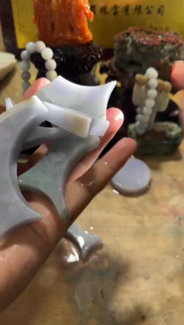 未镶嵌挂件翡翠A货常星7137