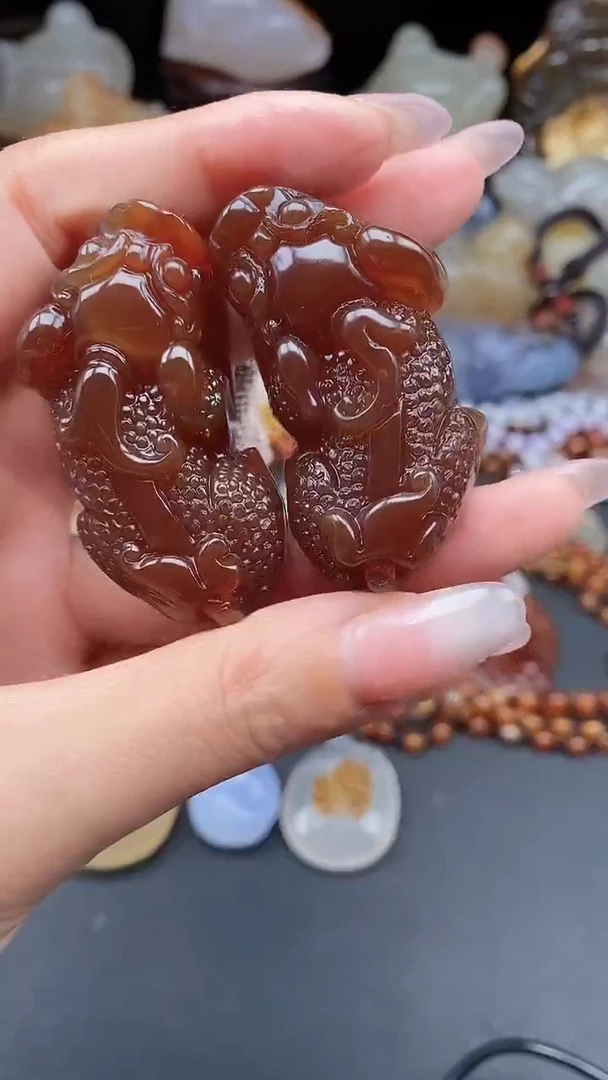 【闪购商品】玛瑙/玉髓颈饰未镶嵌d