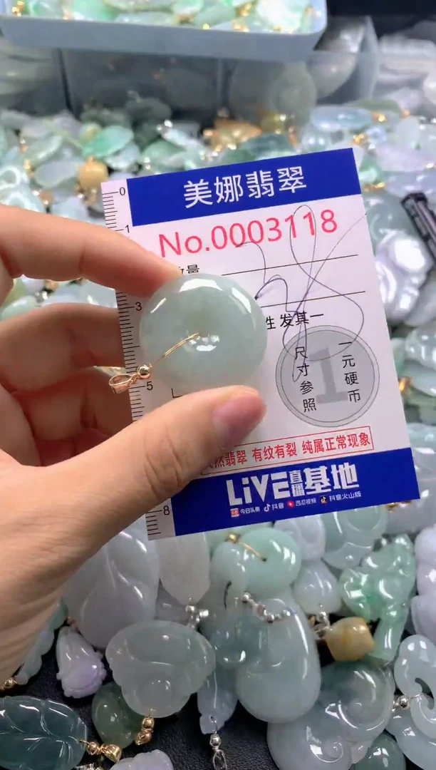 颈饰未镶嵌翡翠3118