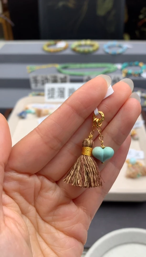 未镶嵌绿松石提溜茜.F135