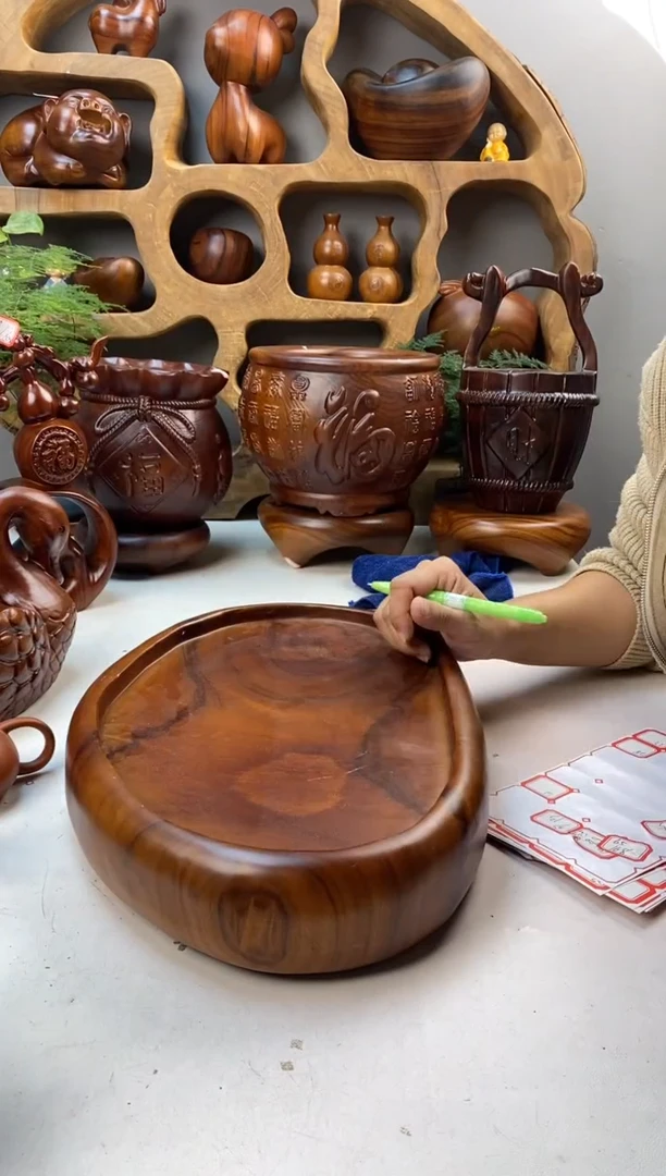 香樟木A28随型干泡/尺寸42*27*14