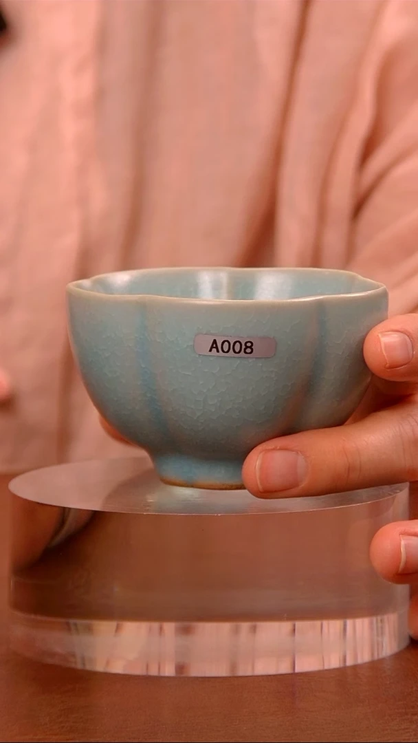 【闪购商品】瓷片008梅花杯............