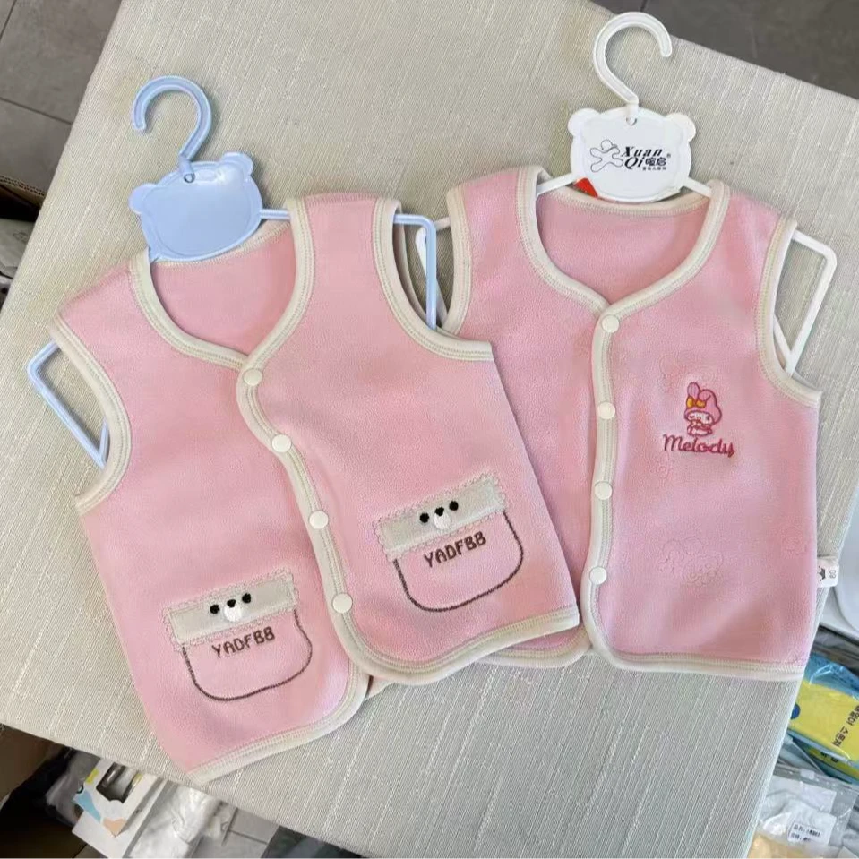 宝宝奥粒绒无骨马甲