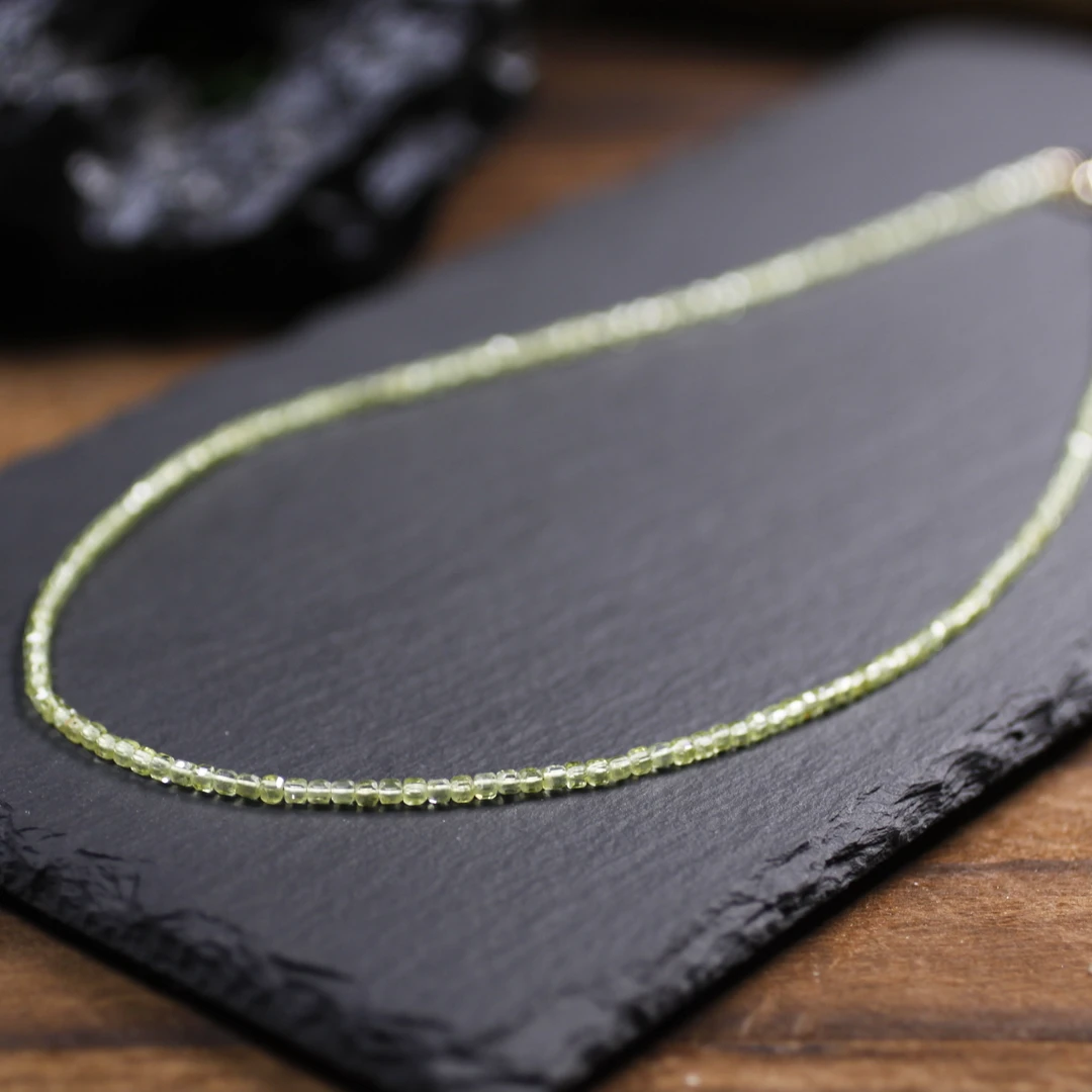 橄榄石项链  JYDM24011567