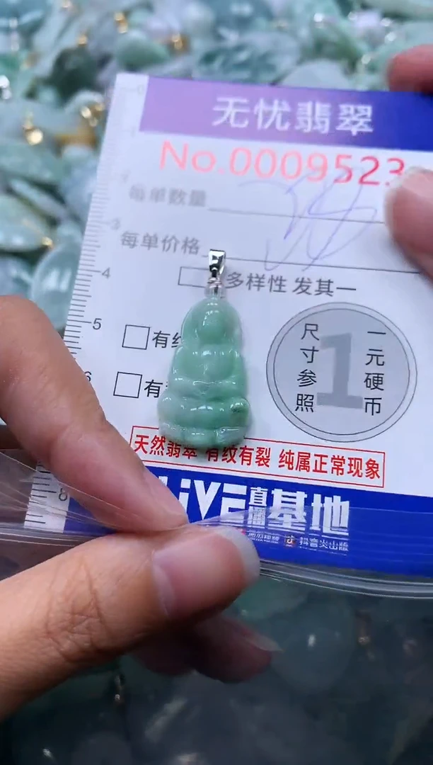 颈饰未镶嵌翡翠9523