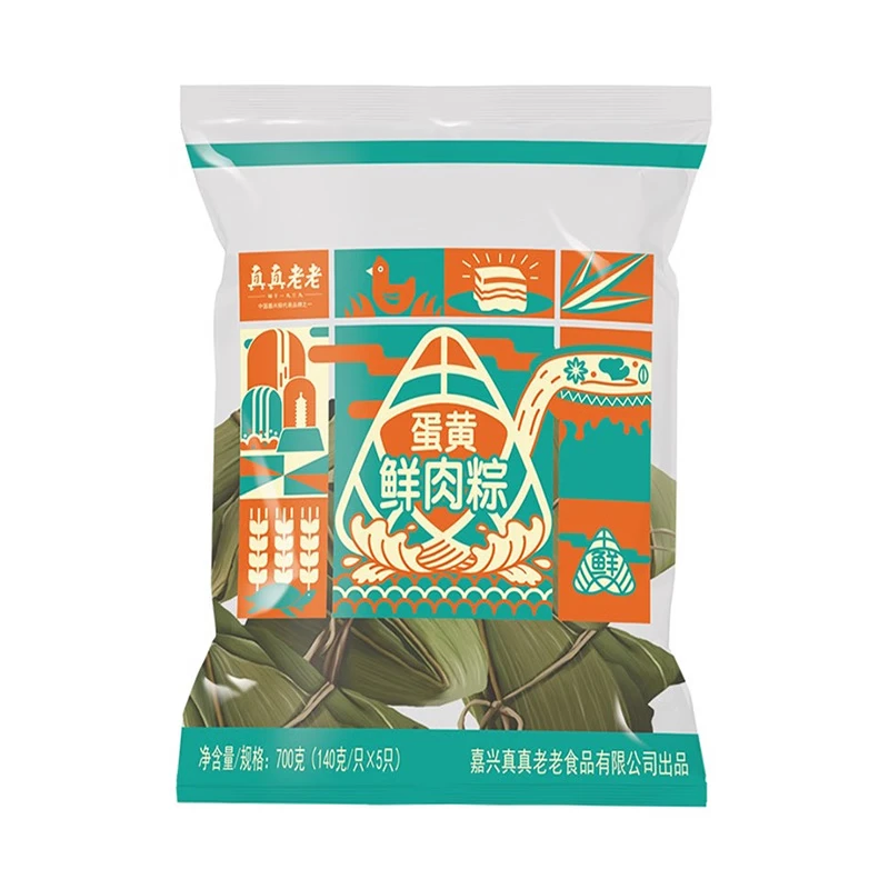 真真老老蛋黄鲜肉粽700g