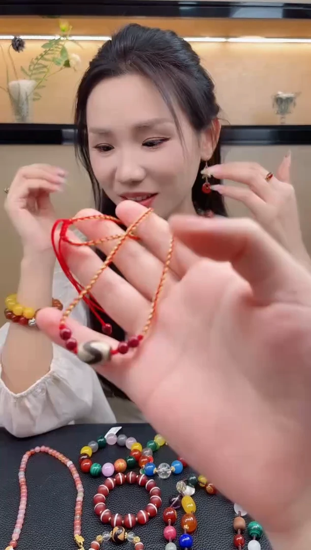 未镶嵌项链玛瑙/玉髓默认微瑕，介意勿拍！