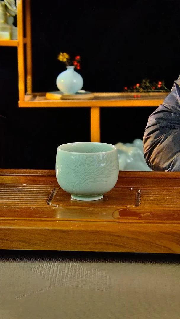 【闪购商品】婷婷专属闪购原款原釉汝瓷杯一级郗奎奎