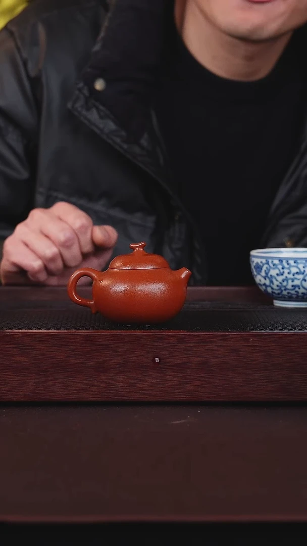 【闪购商品】紫砂茶壶半手工·茄段