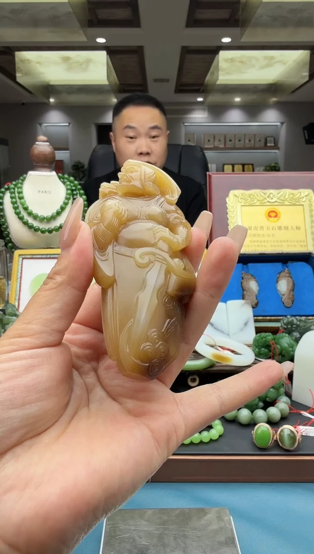 未镶嵌和田玉把件qmt