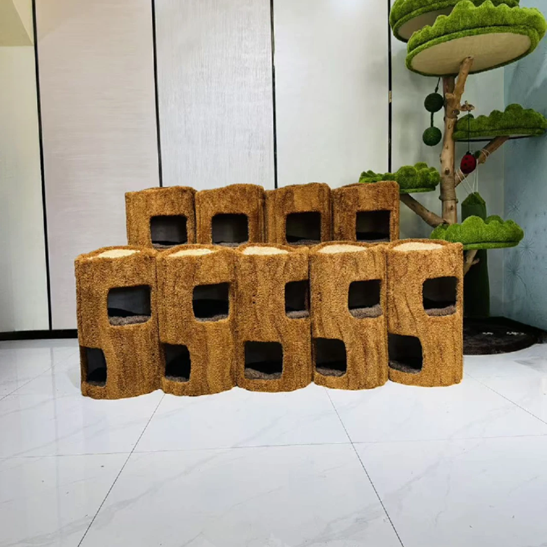 树洞猫窝猫树猫钻筒一体四季通用