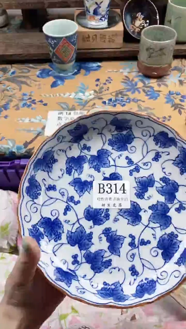 瓷片碎****T                B314