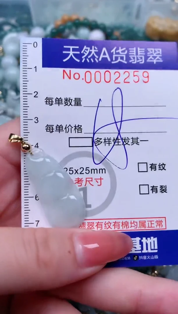 【闪购商品】翡翠颈饰未镶嵌00002259