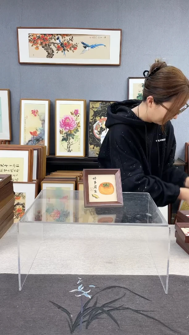 【闪购商品】国画5寸-小摆台作品-好事发生