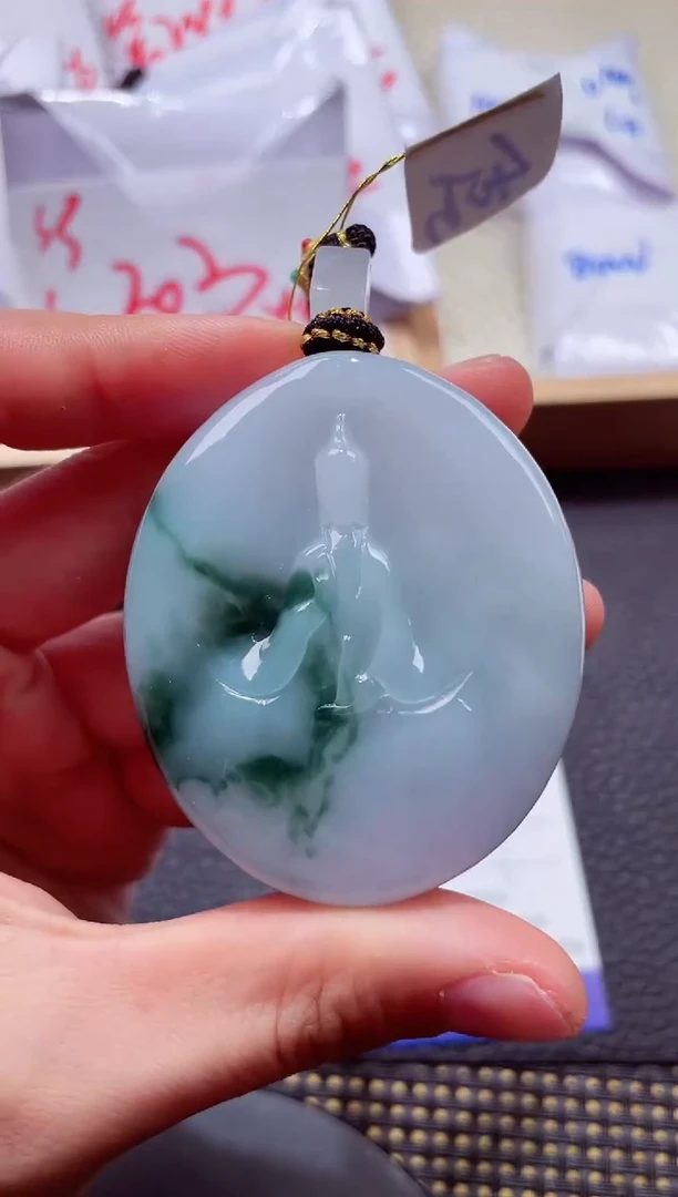 未镶嵌挂件翡翠000111