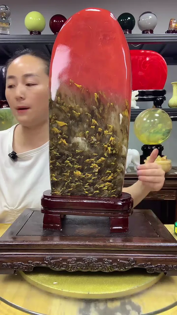 石材鸿运当头高档家居摆件办公室摆件