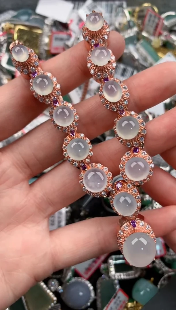 未镶嵌戒指翡翠1010----8