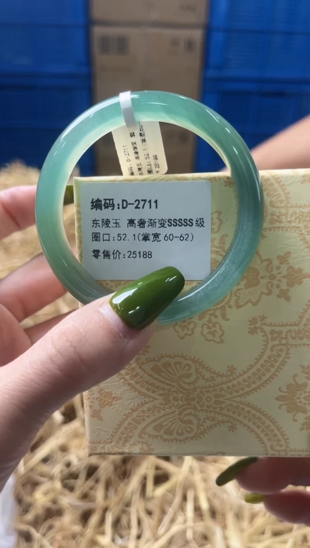 未镶嵌手镯石英质玉D2711