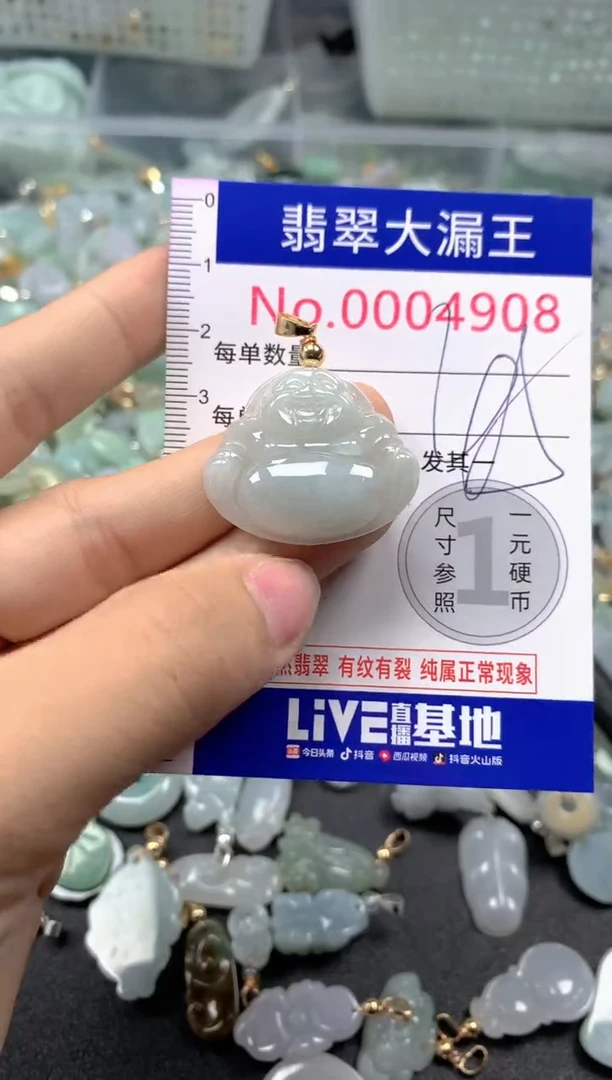 颈饰未镶嵌翡翠4908