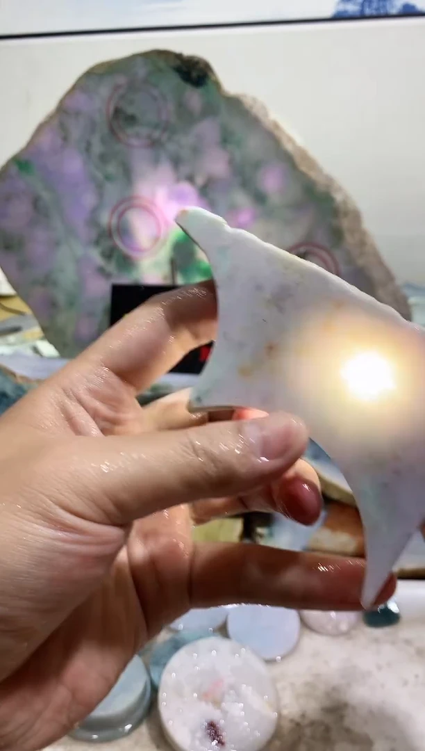 裸石翡翠0蒙0翡翠珠宝689