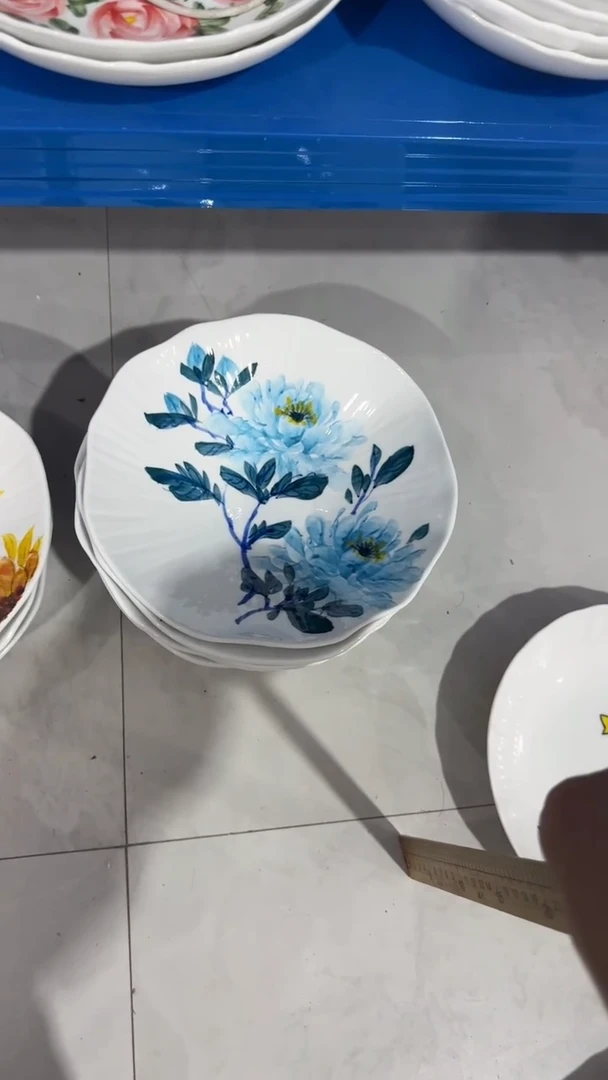 其他景德镇高温瓷（荷叶斗笠盘）