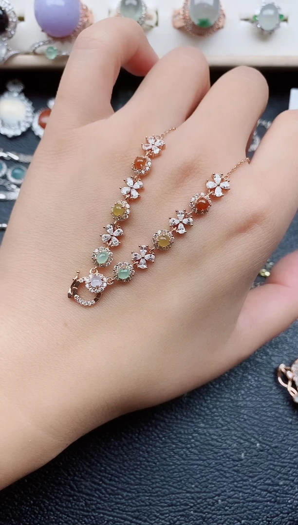 【闪购商品】翡翠戒指银S925镶嵌11111