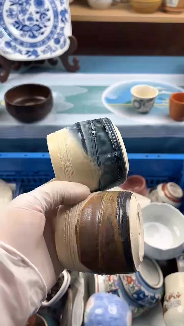 瓷片英歌瓷器满19.9包邮