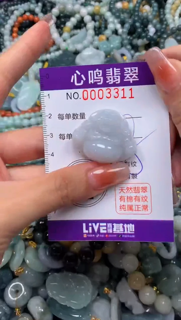 颈饰未镶嵌翡翠闪购003311