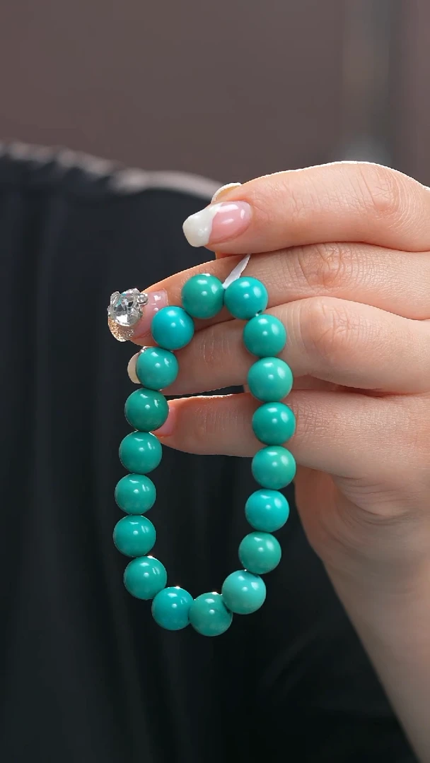 未镶嵌绿松石手串伟*B-053