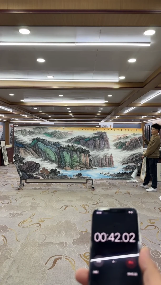 【闪购商品】绘画xc张伦玉-大丈二-国画