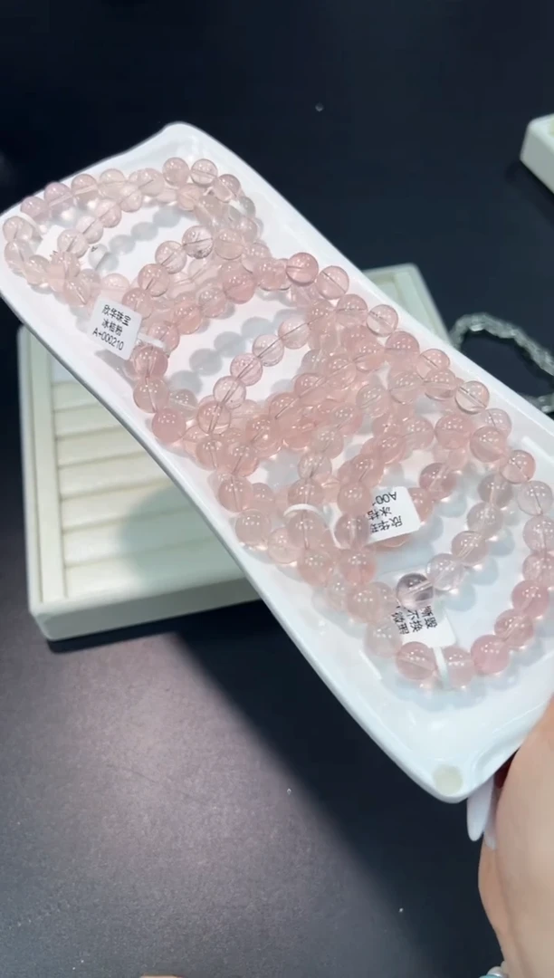 水晶手串未镶嵌27x多样性发其一【1条】默认微瑕10mm