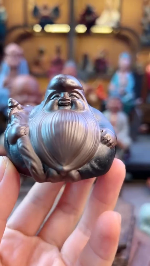 紫砂茶宠器闵茶宠摆件