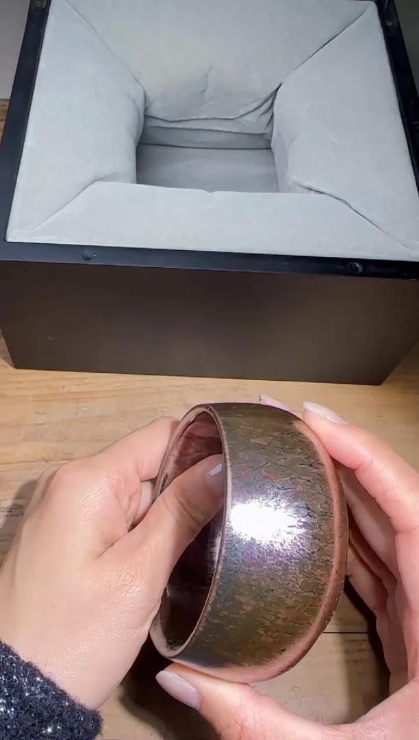 【闪购商品】茶盏袁忠精品建盏分享256