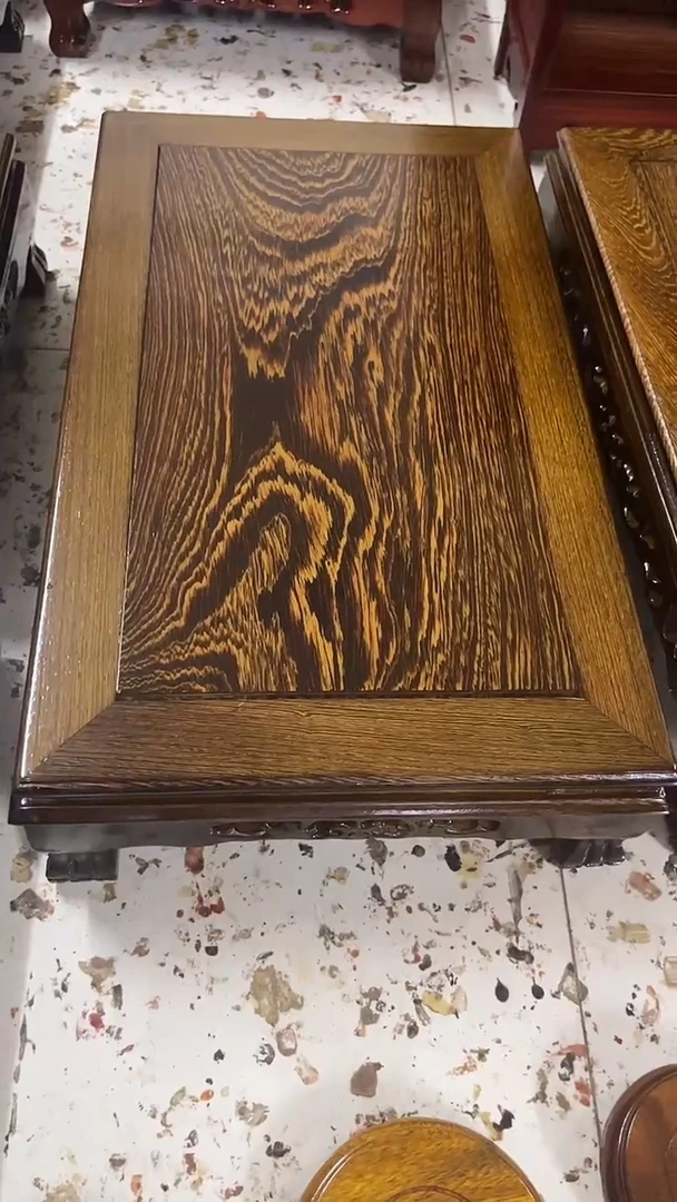 木祥*鸡翅木长方底座50*30*12