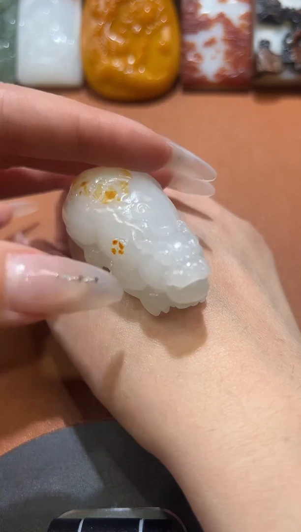 未镶嵌和田玉把件浙**源和田玉