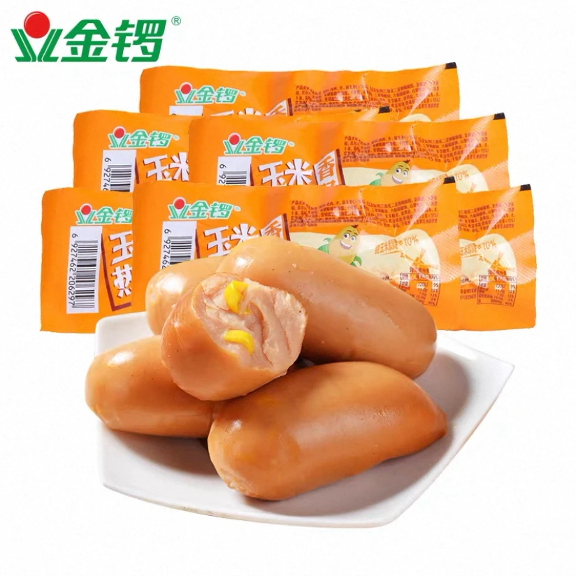金锣玉米热狗香肠/辣脆脆肠32g*20袋火腿肠香甜热肠零食泡面搭档