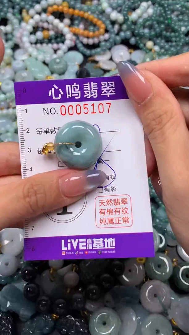 颈饰未镶嵌翡翠闪购005107