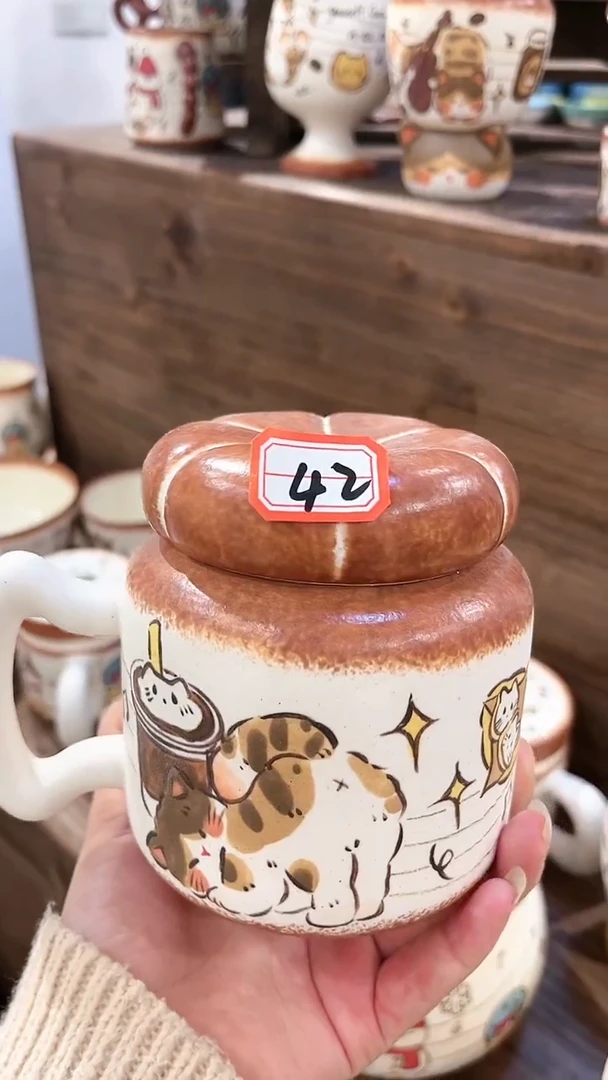 摆件瓷一****?042一兜老师新店开业