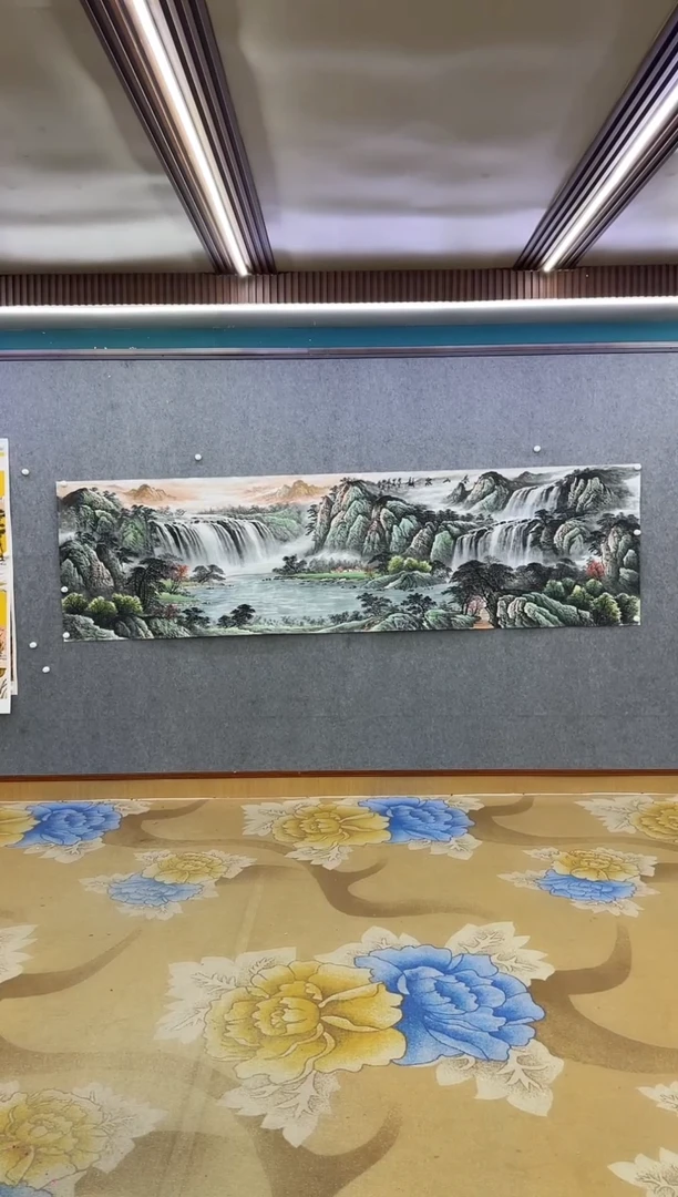 国画DC-邵明义-丈二-山水国画