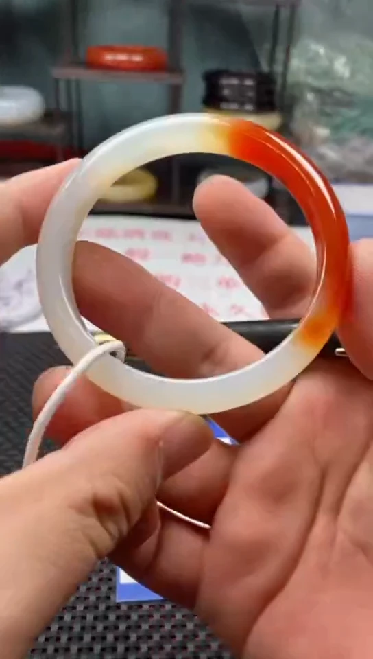 【闪购商品】玛瑙/玉髓手镯未镶嵌309-59/60多样性发货看清圈口下单