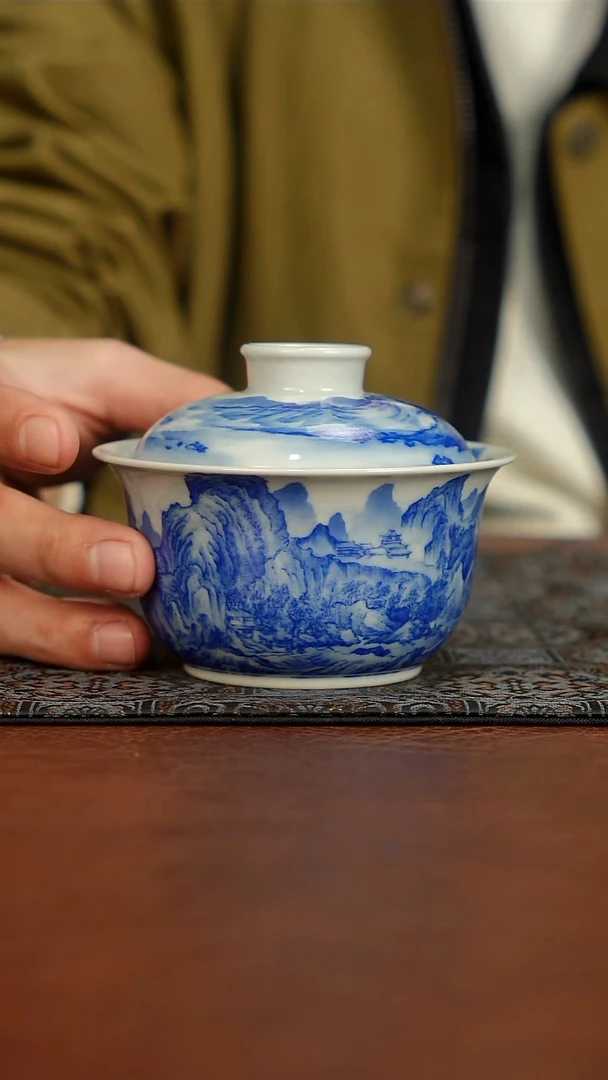 大*福【半山晓野】宋画山水1111111